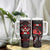 Haida Canada Day Tumbler With Handle Totem Inspired Maple Leaf Indigenous Art