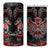 Eagle of Haida Gwaii Canada 4 in 1 Can Cooler Tumbler Indigenous Art Thunderbird