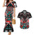 Eagle of Haida Gwaii Canada Couples Matching Mermaid Dress and Hawaiian Shirt Indigenous Art Thunderbird