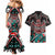 Eagle of Haida Gwaii Canada Couples Matching Mermaid Dress and Hawaiian Shirt Indigenous Art Thunderbird