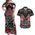 Eagle of Haida Gwaii Canada Couples Matching Off Shoulder Maxi Dress and Hawaiian Shirt Indigenous Art Thunderbird