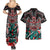 Eagle of Haida Gwaii Canada Couples Matching Summer Maxi Dress and Hawaiian Shirt Indigenous Art Thunderbird