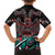 Eagle of Haida Gwaii Canada Family Matching Long Sleeve Bodycon Dress and Hawaiian Shirt Indigenous Art Thunderbird