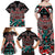 Eagle of Haida Gwaii Canada Family Matching Off Shoulder Maxi Dress and Hawaiian Shirt Indigenous Art Thunderbird