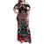 Eagle of Haida Gwaii Canada Family Matching Off Shoulder Maxi Dress and Hawaiian Shirt Indigenous Art Thunderbird