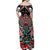 Eagle of Haida Gwaii Canada Family Matching Off Shoulder Maxi Dress and Hawaiian Shirt Indigenous Art Thunderbird