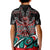 Eagle of Haida Gwaii Canada Kid Polo Shirt Indigenous Art Thunderbird