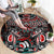 Eagle of Haida Gwaii Canada Round Carpet Indigenous Art Thunderbird