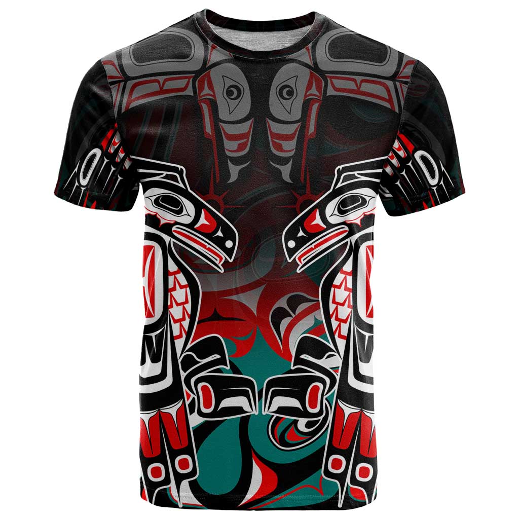 Eagle of Haida Gwaii Canada T Shirt Indigenous Art Thunderbird