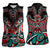 Eagle of Haida Gwaii Canada Women Sleeveless Polo Shirt Indigenous Art Thunderbird