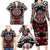 Haida Wolf Family Matching Long Sleeve Bodycon Dress and Hawaiian Shirt Canada Indigenous Art