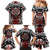 Haida Wolf Family Matching Mermaid Dress and Hawaiian Shirt Canada Indigenous Art