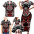 Haida Wolf Family Matching Short Sleeve Bodycon Dress and Hawaiian Shirt Canada Indigenous Art