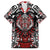 Haida Wolf Family Matching Short Sleeve Bodycon Dress and Hawaiian Shirt Canada Indigenous Art