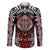 Haida Wolf Family Matching Short Sleeve Bodycon Dress and Hawaiian Shirt Canada Indigenous Art