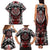 Haida Wolf Family Matching Tank Maxi Dress and Hawaiian Shirt Canada Indigenous Art