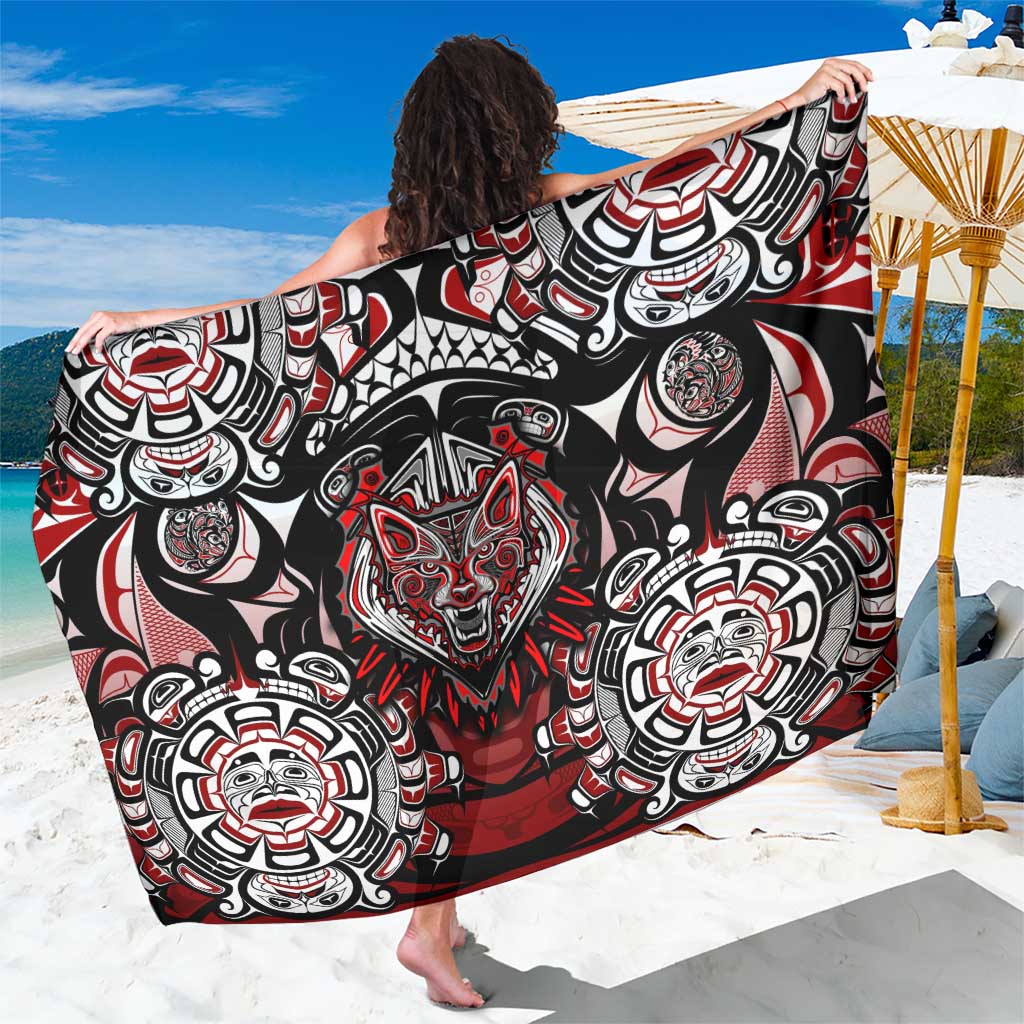 Haida Wolf Sarong Canada Indigenous Art