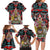 Canada Coat of Arms Haida Family Matching Long Sleeve Bodycon Dress and Hawaiian Shirt Maple Leaf Flag Indigenous Art