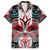 Canada Coat of Arms Haida Family Matching Long Sleeve Bodycon Dress and Hawaiian Shirt Maple Leaf Flag Indigenous Art