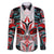 Canada Coat of Arms Haida Family Matching Long Sleeve Bodycon Dress and Hawaiian Shirt Maple Leaf Flag Indigenous Art