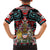 Canada Coat of Arms Haida Family Matching Short Sleeve Bodycon Dress and Hawaiian Shirt Maple Leaf Flag Indigenous Art