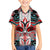 Canada Coat of Arms Haida Family Matching Short Sleeve Bodycon Dress and Hawaiian Shirt Maple Leaf Flag Indigenous Art