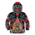 Canada Coat of Arms Haida Kid Hoodie Maple Leaf Flag Indigenous Art