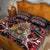 Canada Coat of Arms Haida Quilt Bed Set Maple Leaf Flag Indigenous Art