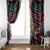 Canada Coat of Arms Haida Window Curtain Maple Leaf Flag Indigenous Art