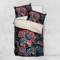 Haida Native Art Fish Bedding Set Canada Indigenous Art