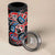 Haida Native Art Fish 4 in 1 Can Cooler Tumbler Canada Indigenous Art