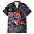 Haida Native Art Fish Family Matching Short Sleeve Bodycon Dress and Hawaiian Shirt Canada Indigenous Art