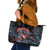 Haida Native Art Fish Leather Tote Bag Canada Indigenous Art