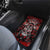 Haida Tribal Skull Canada Car Mats Indigenous Warrior Totem