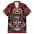 Haida Tribal Skull Canada Family Matching Mermaid Dress and Hawaiian Shirt Indigenous Warrior Totem