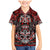 Haida Tribal Skull Canada Family Matching Mermaid Dress and Hawaiian Shirt Indigenous Warrior Totem