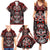 Haida Tribal Skull Canada Family Matching Summer Maxi Dress and Hawaiian Shirt Indigenous Warrior Totem