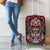 Haida Tribal Skull Canada Luggage Cover Indigenous Warrior Totem