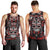 Haida Tribal Skull Canada Men Tank Top Indigenous Warrior Totem