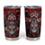 Haida Tribal Skull Canada Tumbler Cup Indigenous Warrior Totem