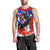 Boricua Pride Rooster Flag Puerto Rico Men Tank Top