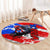 Boricua Pride Rooster Flag Puerto Rico Round Carpet