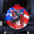Boricua Pride Rooster Flag Puerto Rico Spare Tire Cover