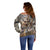 Wild Deer Hunting Off Shoulder Sweater Realtree Buck and Doe - Wonder Print Shop