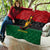 Personalized Queen In Pan-African Colors Quilt Egyptian Beautiful Goddess