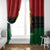 Personalized Queen In Pan-African Colors Window Curtain Egyptian Beautiful Goddess