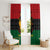 Personalized Queen In Pan-African Colors Window Curtain Egyptian Beautiful Goddess