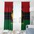 Personalized Queen In Pan-African Colors Window Curtain Egyptian Beautiful Goddess