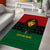 Personalized Pharaoh In Pan-African Colors Area Rug Ancient Egypt - Wonder Print Shop