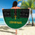 Personalized Pharaoh In Pan-African Colors Beach Blanket Ancient Egypt - Wonder Print Shop